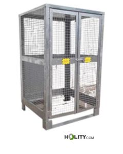 Container-peint-sans-plancher-pour-bonbonnes-de-gaz-h883_63