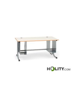 Banc salle informatique hauteur 82 cm h908_216
