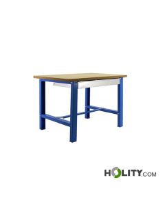 Banco da lavoro capacità ripiano 600 kg h965_18