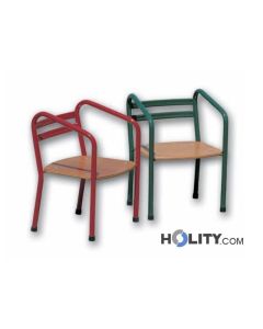 chaise-pour-maternelle-avec-accoudoirs-en-bois-h17227