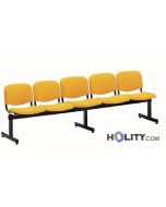 banc-de-salle-d'attente-5-places-avec-coques-ininflammables-h34404