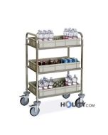 chariot-réapprovisionnement-minibar-à-trois-étagères-h2278