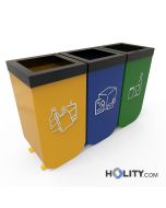 set-de-poubelles-de-recyclage-en-métal-de-design-h24108