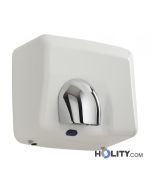 sèche-mains-électrique-à-air-h8604-acier blanc