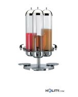 Distributeur réfrigéré pivotant 3 x 5 L pour jus h1005_19