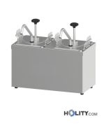Distributeur-de-sauces-et-crèmes-à-2-contenants-GN-1-6-h110-140