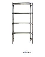 Etagère-en-acier-inoxydable-AISI304-4-étagères-lisses-115x40xh180-cm-h11122