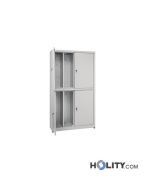 Armoire-à-Vestiaires-galvanisée-Sale-Propre-h11157