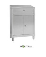 Armoire-pupitre-datelier-en-acier-inox-AISI-304-2-portes-avec-tiroir-h111_124