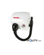 Sèche-cheveux-en-tube-en-acier-h1208-blanc