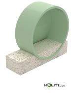 banc-de-design-avec-toit-en-métal-h140-463