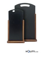 Tableau de table ronde avec poignée h14818