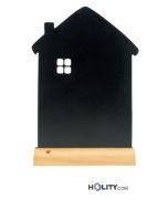 Tableau de table en forme de maison h14829