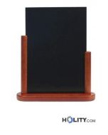 Tableau de table en bois h14868 acajou