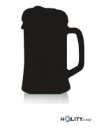 Tableau de table en aluminium bière  h14873