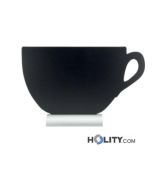 Tableau de table en aluminium tasse h14879