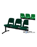 banc-4 places-en-polypropylène-h15907