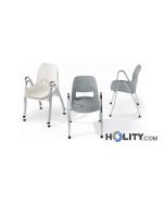 chaise-de-conférence-avec-accoudoirs-chromés-h15976