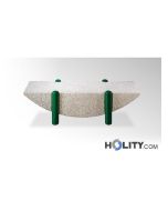 banc-pour-aménagement-urbain-avec-structure-en-tube-d'acier-h19155