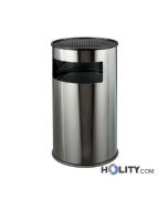 poubelle-avec-cendrier-en-acier-inox-h20-165