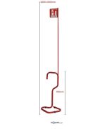 Colonne-porte-extincteur-avec-panneau-h214-51