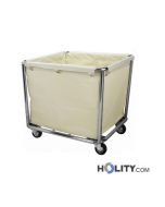 chariot-porte-linge-en-acier-inox-avec-sac-h21540