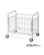 chariot-porte-linge-en-acier-blanc-h2270