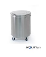 poubelle-en-acier-inox-brossé-pour-restaurants-h2286