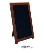 Tableau chevalet de table en bois massif 