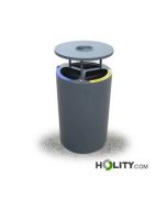poubelle-de-recyclage-avec-cendrier-h28755