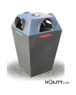 poubelle-de-recyclage-avec-cendrier-h28783