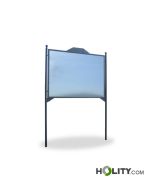 Bacheca arredo urbano 200x140 cm  h28791