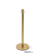 Poteau-de-délimitation-de-passage-en-acier-inox-doré-h31138