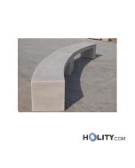 banc-mobilier-urbain-courbe-en-béton-h31927