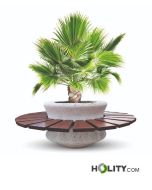 banc-avec-jardinière-circulaire-pour-mobilier-urbain-h31938