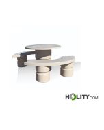 table-de-pique-nique-et-banc-en-béton-h319-71