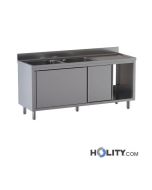 plonge-de-cuisine-inox-2-vasques-et-1-égouttoir-L.-160-cm-portes-coulissantes-h357_71