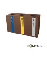 station-de-recyclage-en-acier-galvanisé-h424-108