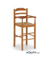Chaise-haute-pour-enfants-en-bois-h44101
