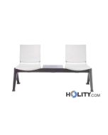 banc-pour-salle-d'attente-2-places-avec-tables-h44913
