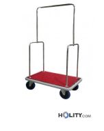 chariot-porte-bagages-et-porte-manteaux-en-acier-chromé-h5526