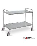 Chariot-de-soins-en-acier-2-étagères-h564_101