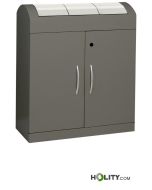 Poubelle de recyclage -3-x-45L-h719-21