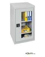 meuble-porte-documents-avec-porte-vitrée-h719-25