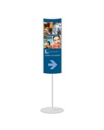 Totem pubblicitario 30 x 60 con lamiera h738_203