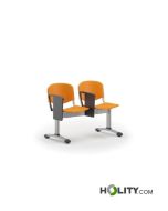 Banc de salle d'attente à 2 places h776_87