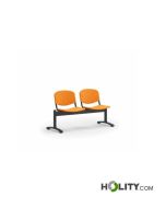 Banc de salle d'attente 2 places h776_90