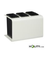 Corbeille-de-recyclage-à-3-bacs-3 x 8 litres-h86_188