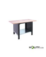 Banco da lavoro con ripiano inferiore h965_25