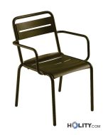 chaise-de-design-pour-extérieur-avec-accoudoirs-h19210